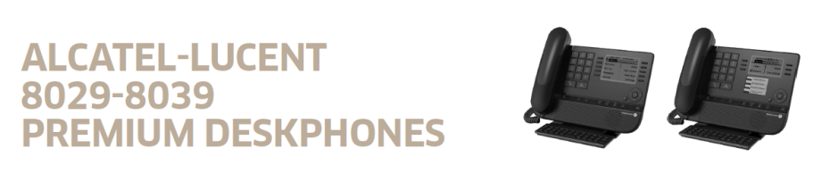 Alcatel-Lucent 8029 - 8039 Premium Deskphones | Tiptop Solutions Sdn Bhd